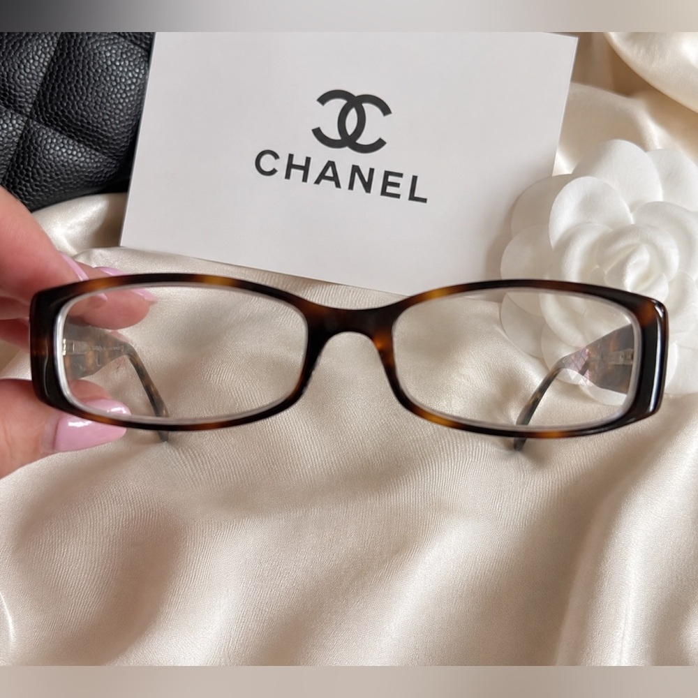 CHANEL 3094-B 502 Tortoise Eyeglass Frames 52-16 135